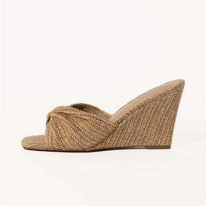 Silent D Woven Wedge Sandals